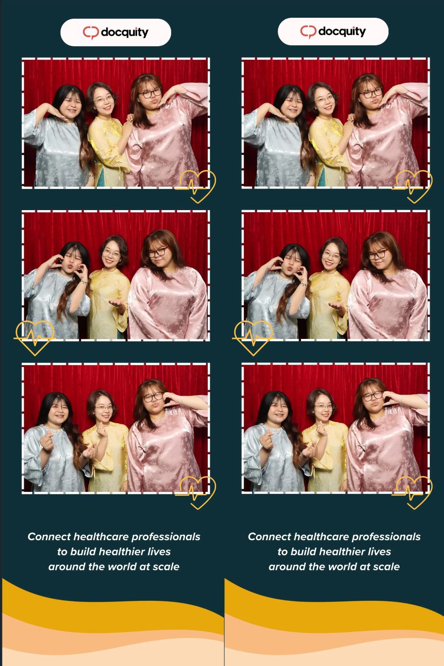 Chupbox Photobooth operation at Docquity company event