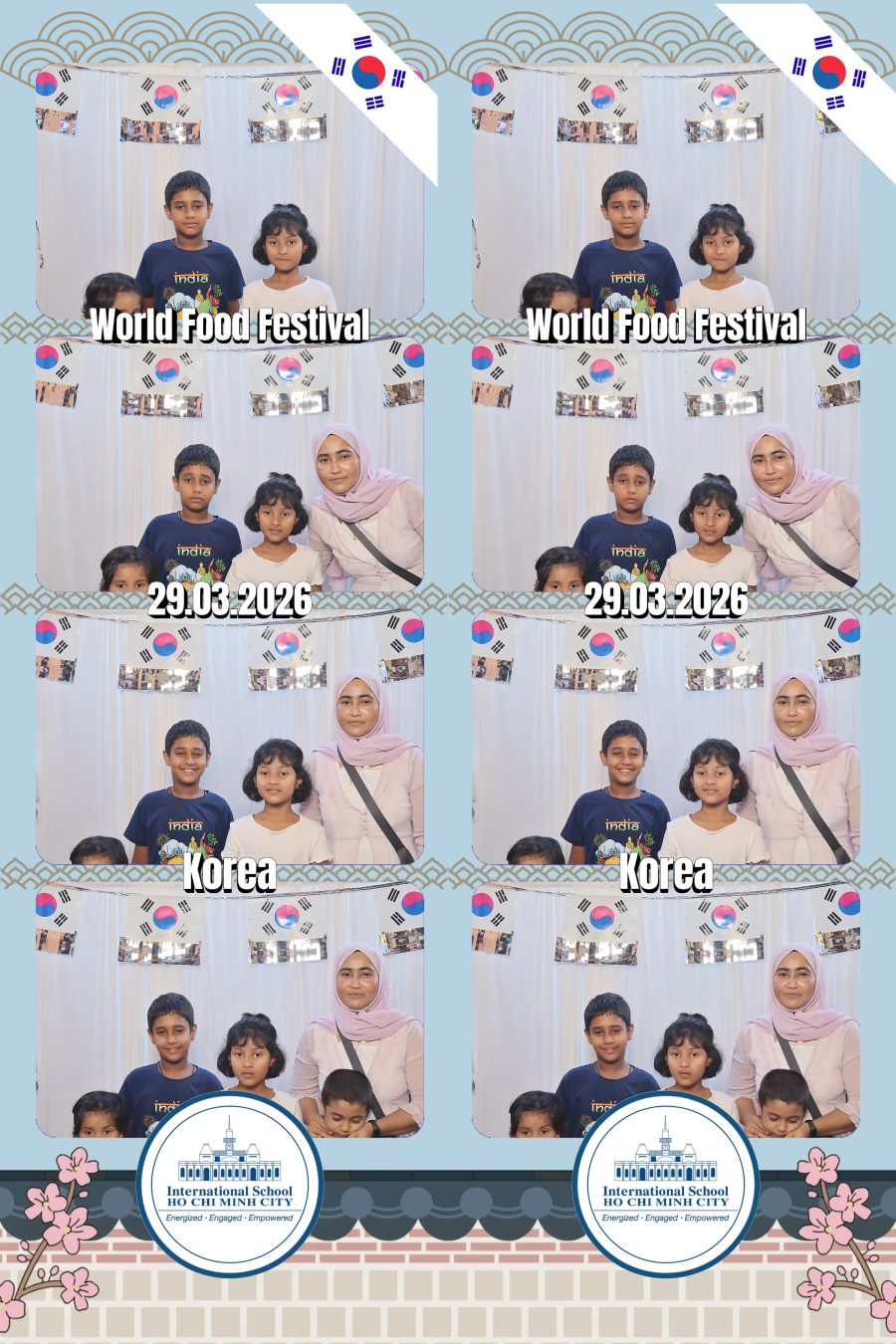 Chupbox Photobooth photos at International School HCMC (ISHCMC)