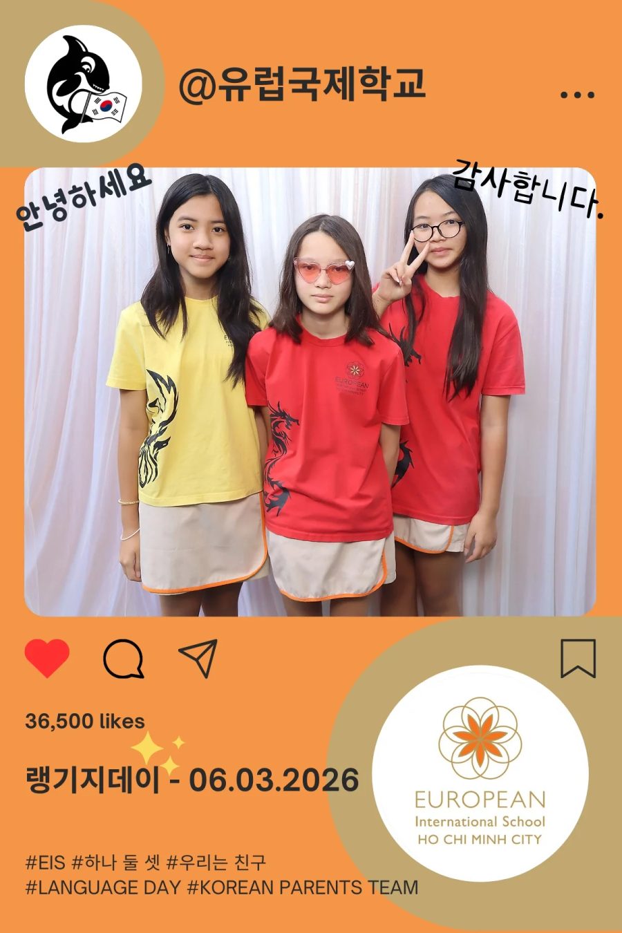 Language Day 2026 at European International School (EIS) in Ho Chi Minh City