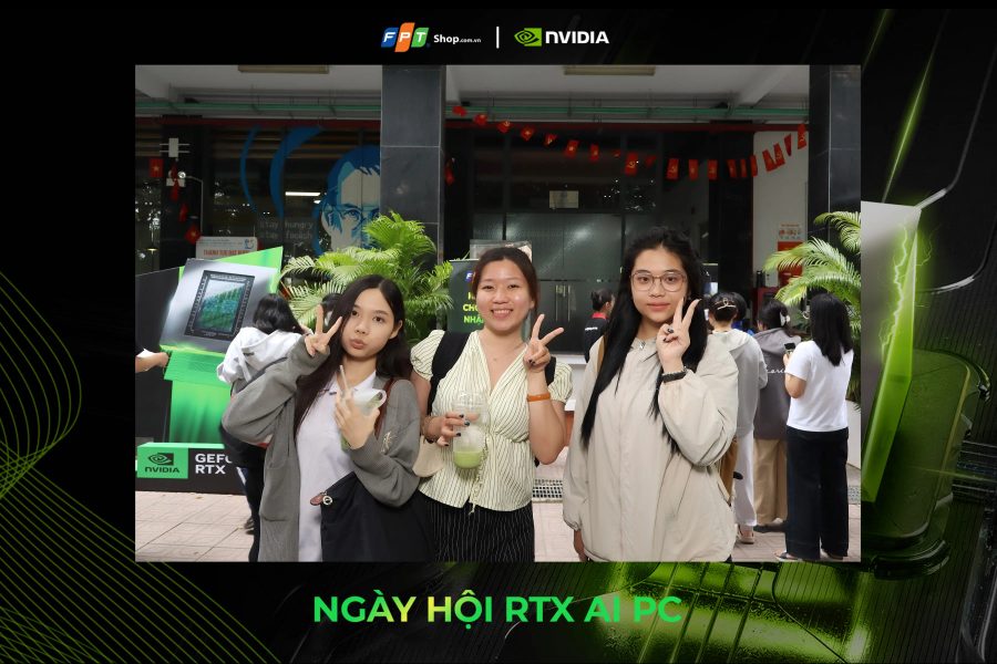 Chupbox Photobooth activity for Nvidia Promotion at University of Economics and Law