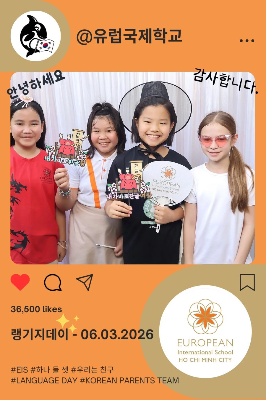 Language Day 2026 at European International School (EIS) in Ho Chi Minh City