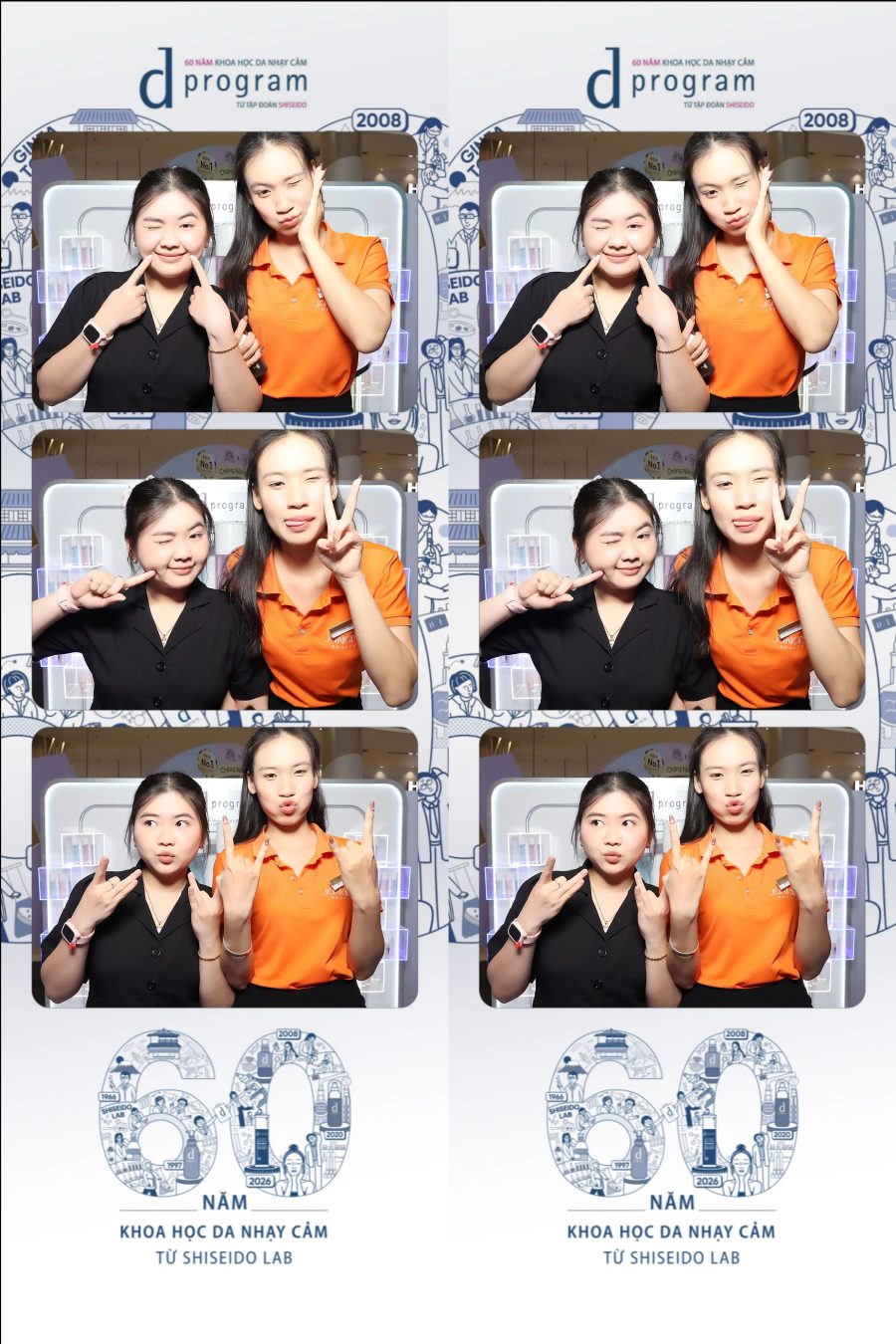 D program by Shiseido 60th Anniversary Promotion at Aeon Mall Tân Phú