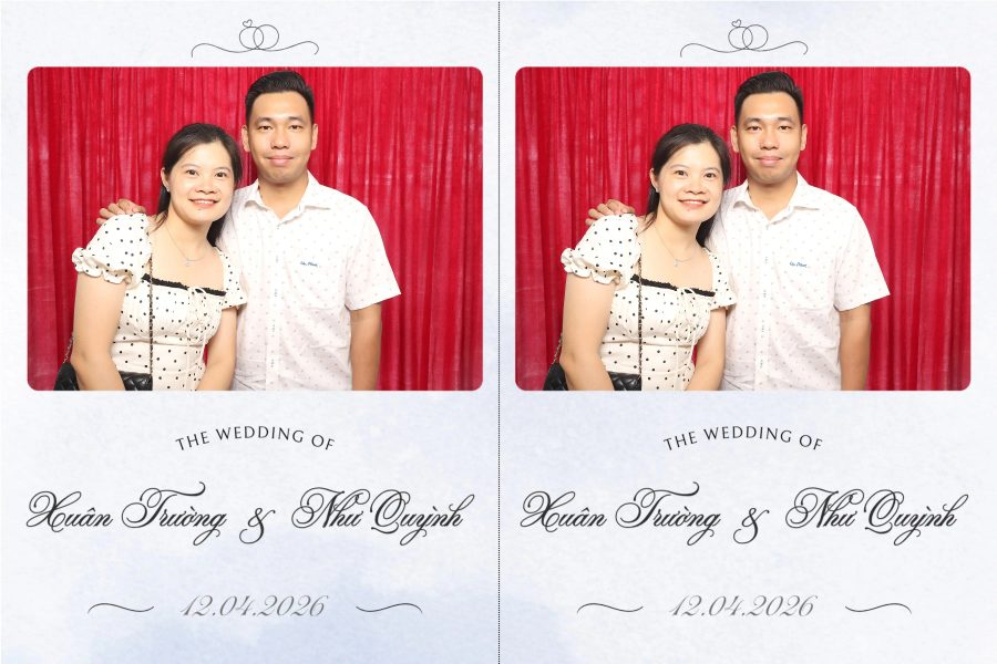 Chupbox Wedding Photobooth for Truong & Quynh at Luxury Palace