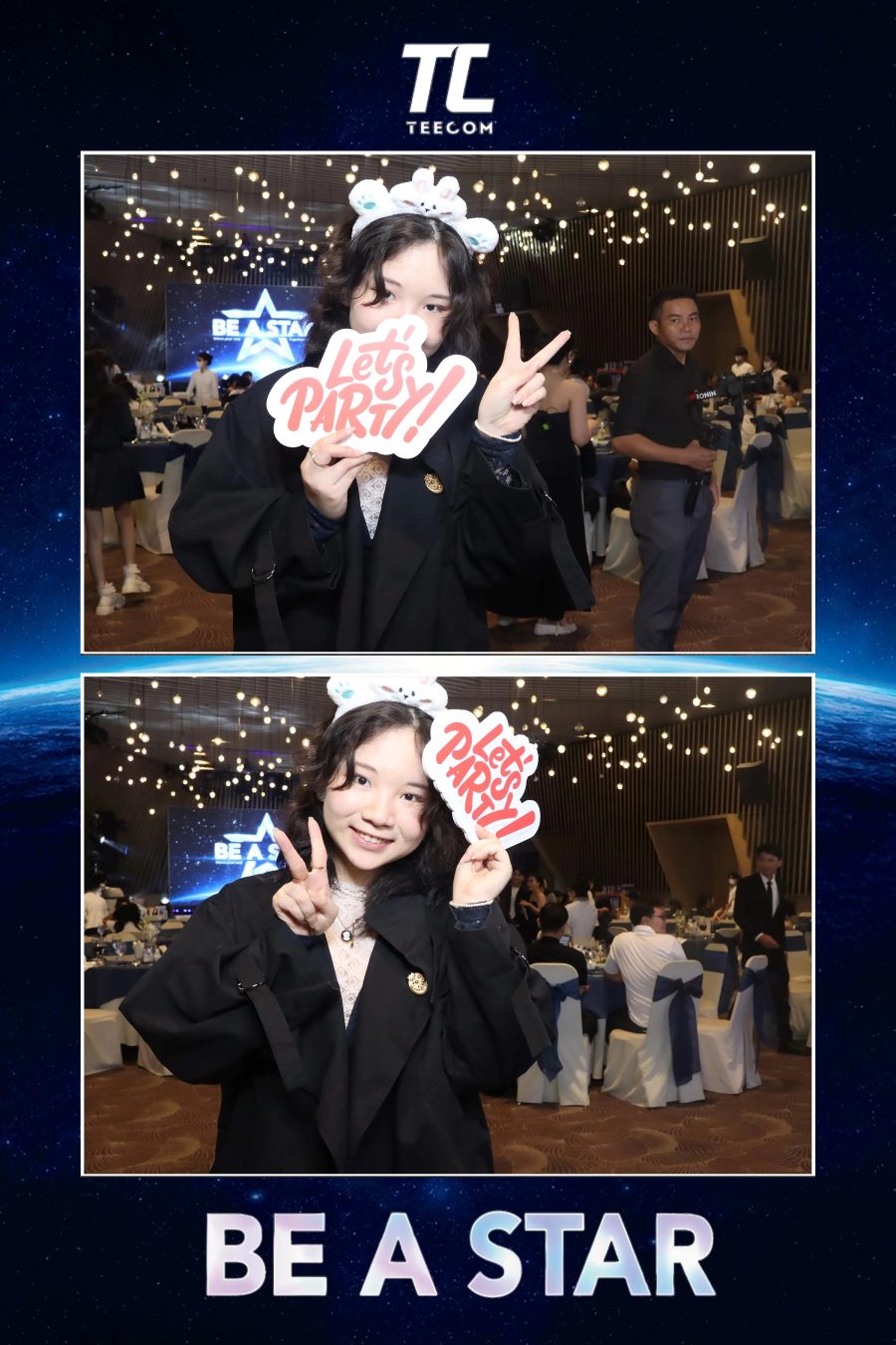 Chupbox Photobooth for Year-end party 2026 of Teecom at Capella Gallery Hall