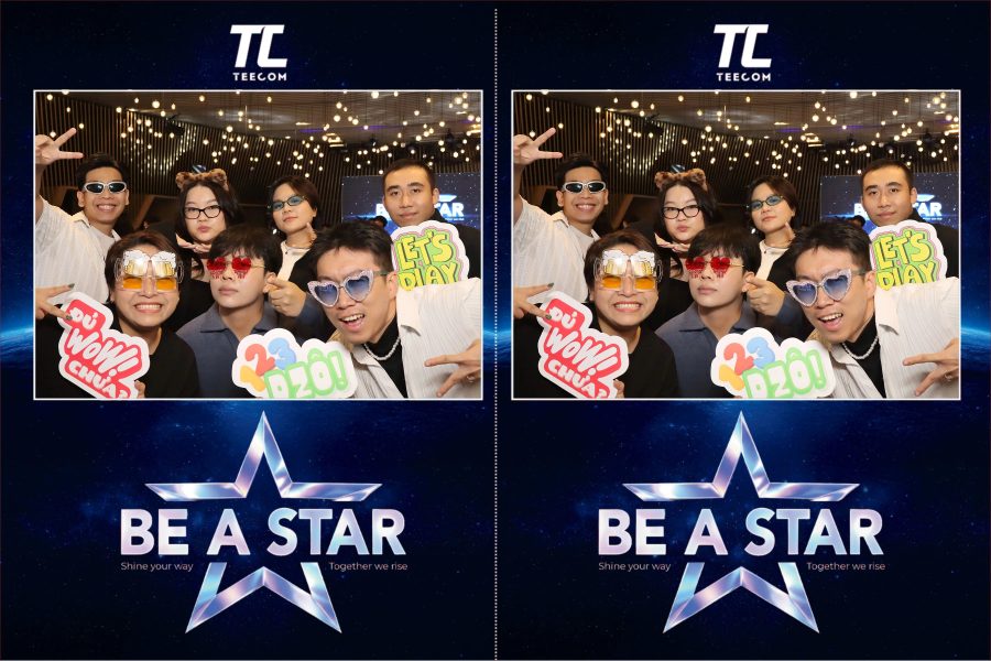 Chupbox Photobooth for Year-end party 2026 of Teecom at Capella Gallery Hall