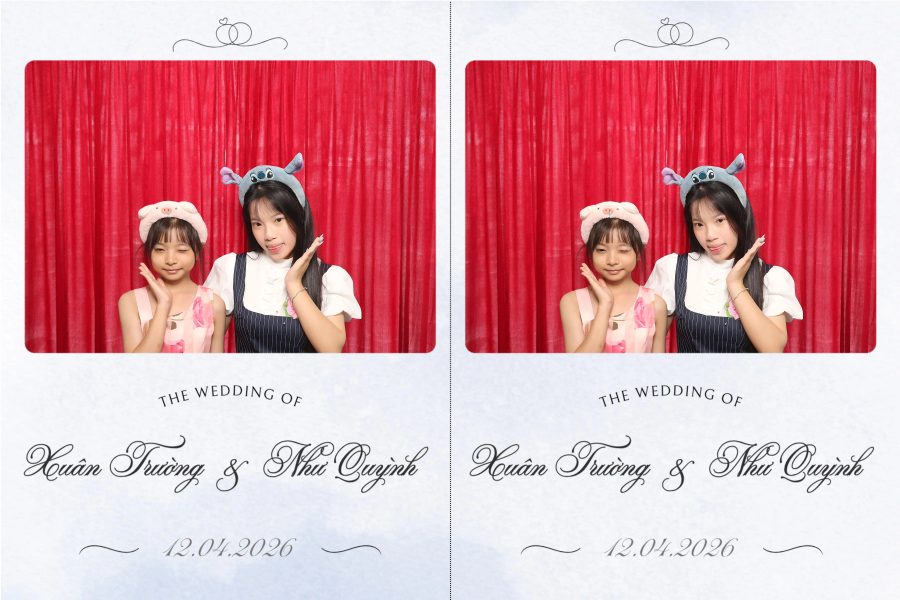 Chupbox Wedding Photobooth for Truong & Quynh at Luxury Palace