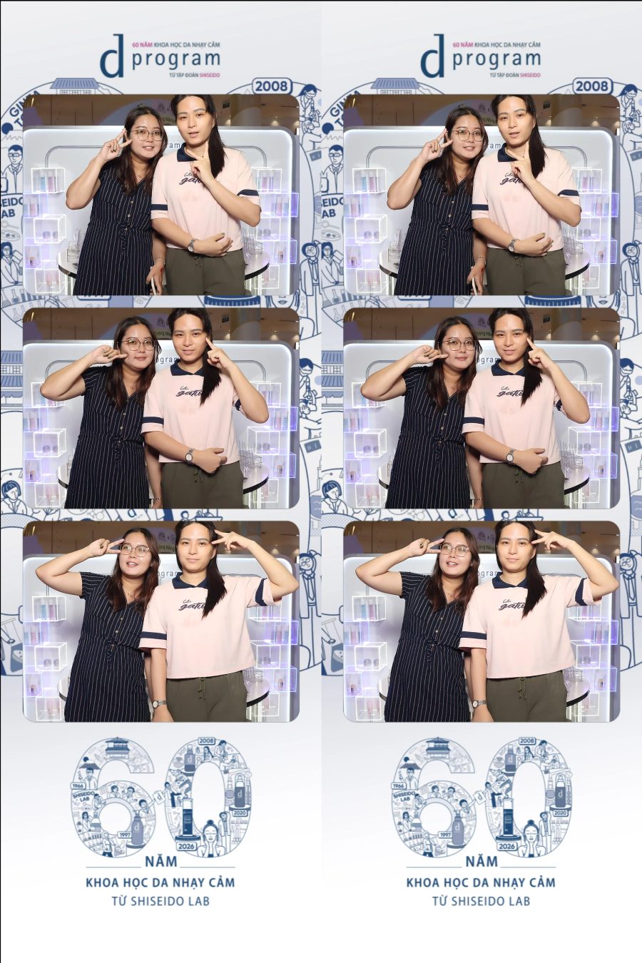 D program by Shiseido 60th Anniversary Promotion at Aeon Mall Tân Phú