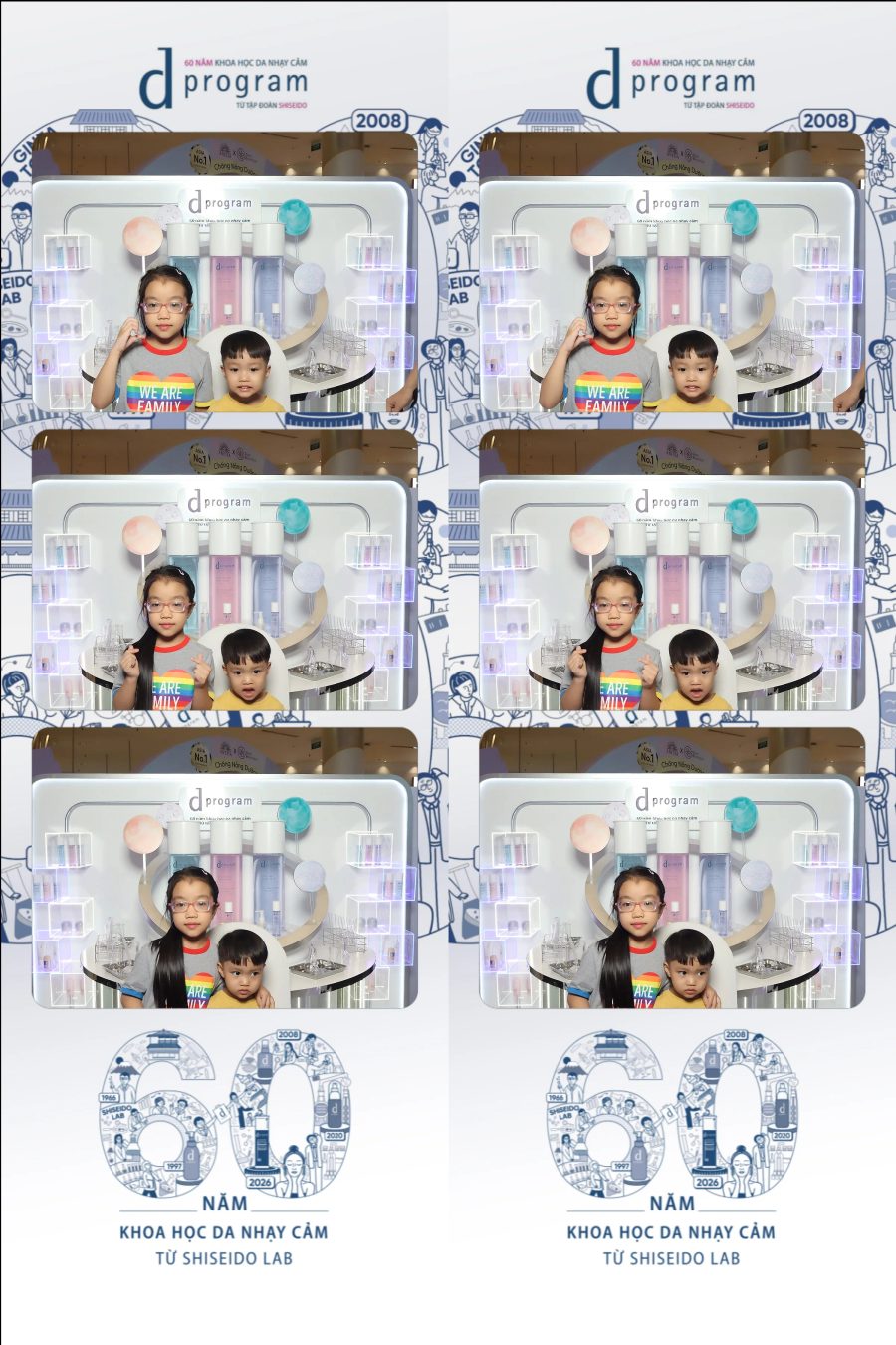 D program by Shiseido 60th Anniversary Promotion at Aeon Mall Tân Phú