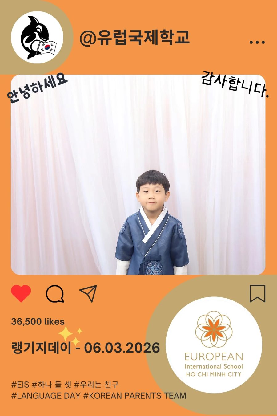 Language Day 2026 at European International School (EIS) in Ho Chi Minh City