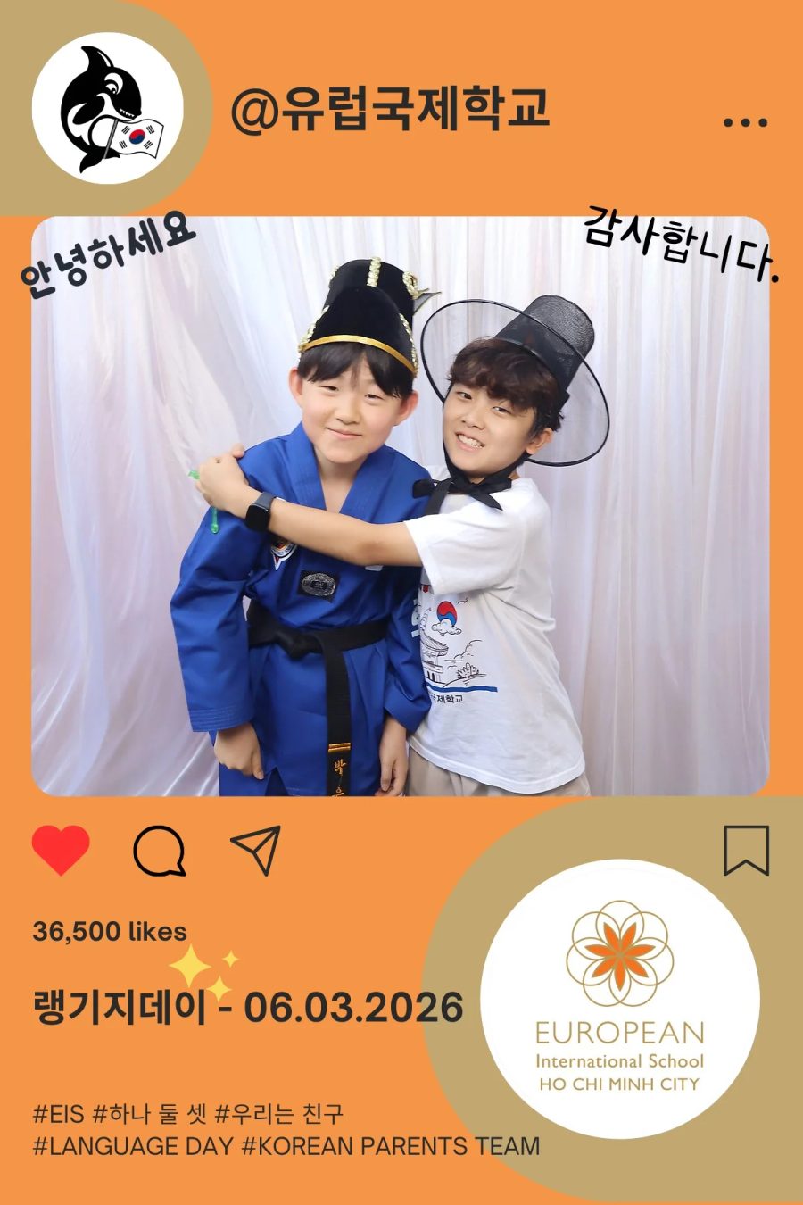 Language Day 2026 at European International School (EIS) in Ho Chi Minh City