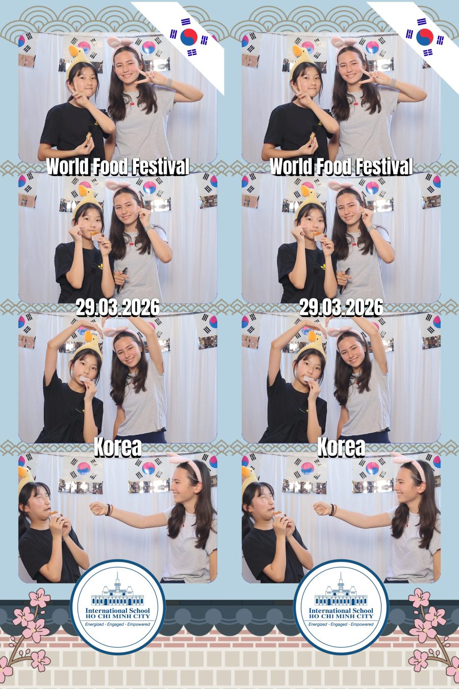 Chupbox Photobooth photos at International School HCMC (ISHCMC)