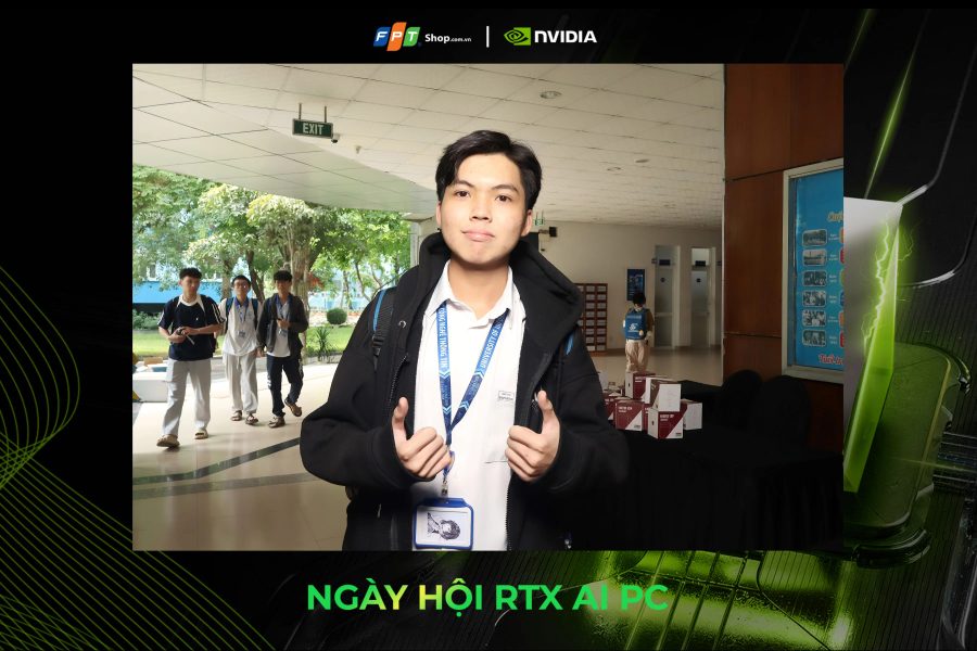 Chupbox Photobooth activity for Nvidia Promotion at University of Information Technology