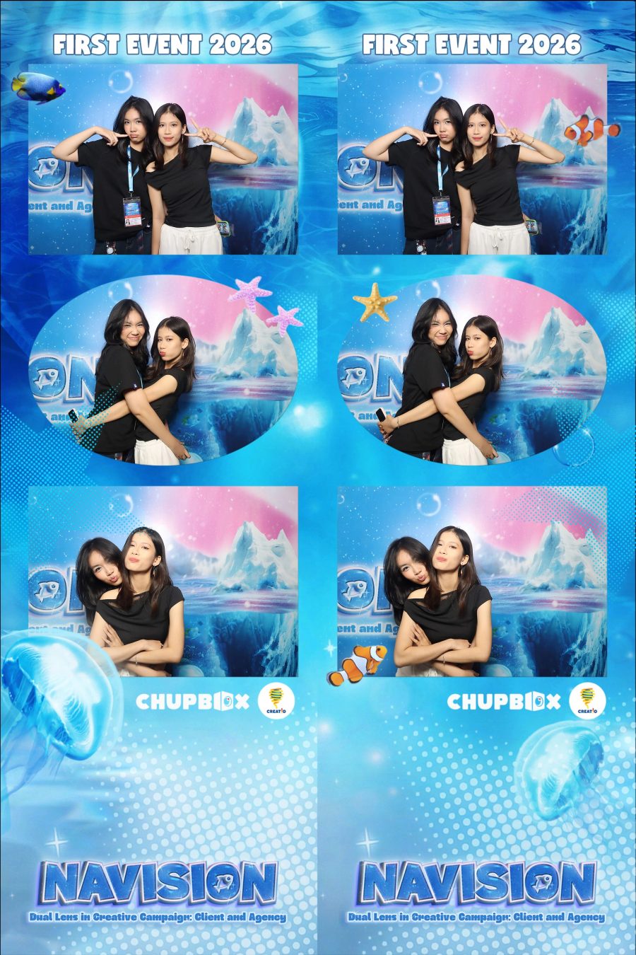 Chupbox Photobooth Photo at FIRST EVENT 2026 of Marketing Club Creatio