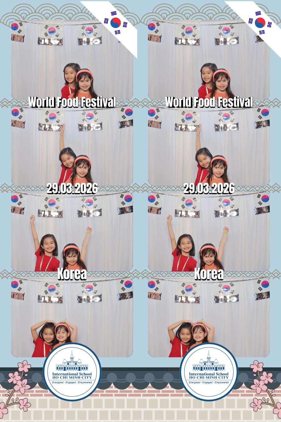 Chupbox Photobooth photos at International School HCMC (ISHCMC)