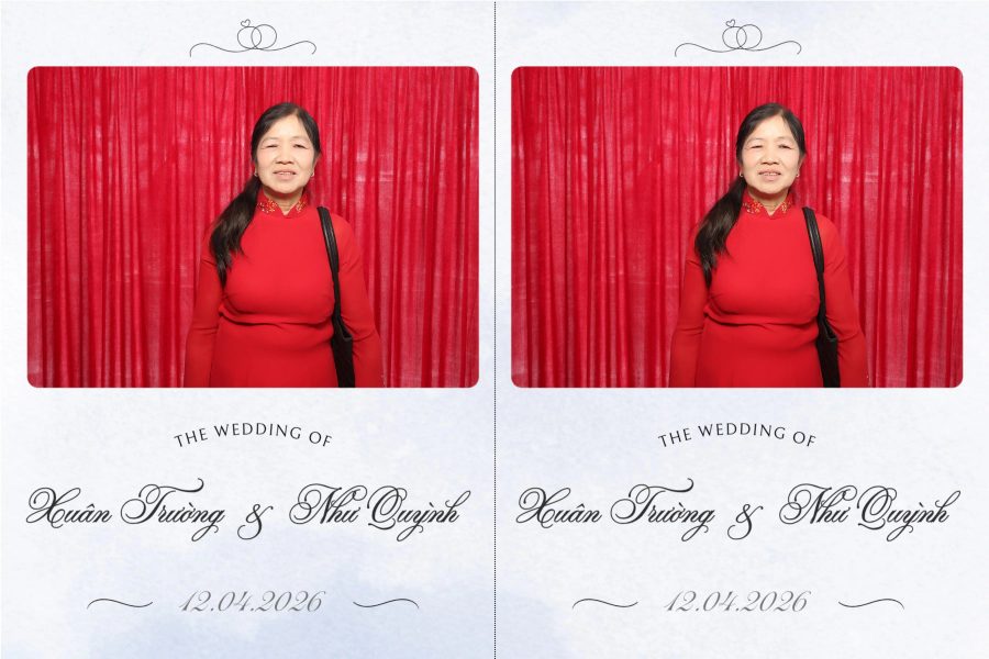 Chupbox Wedding Photobooth for Truong & Quynh at Luxury Palace