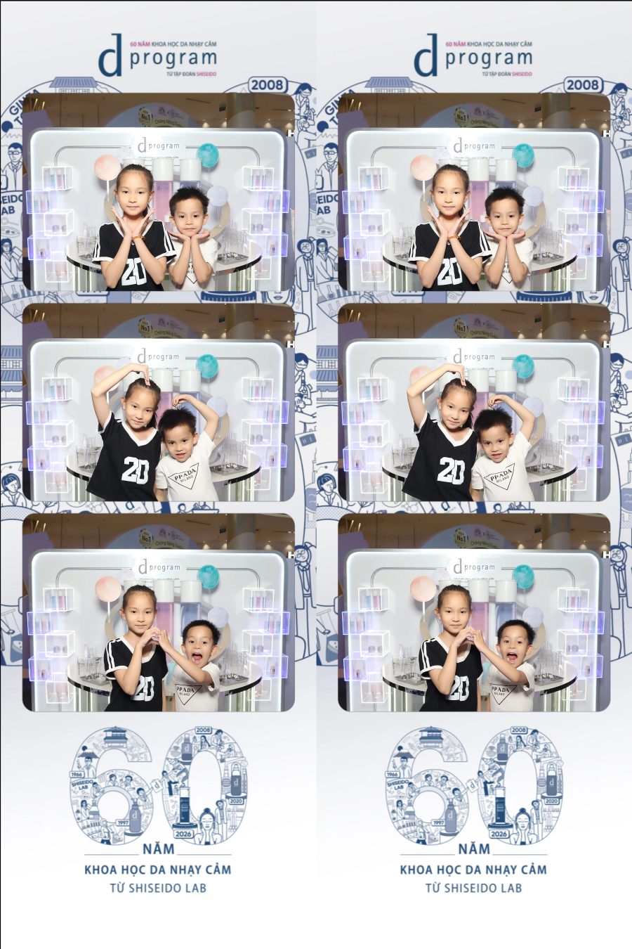 D program by Shiseido 60th Anniversary Promotion at Aeon Mall Tân Phú