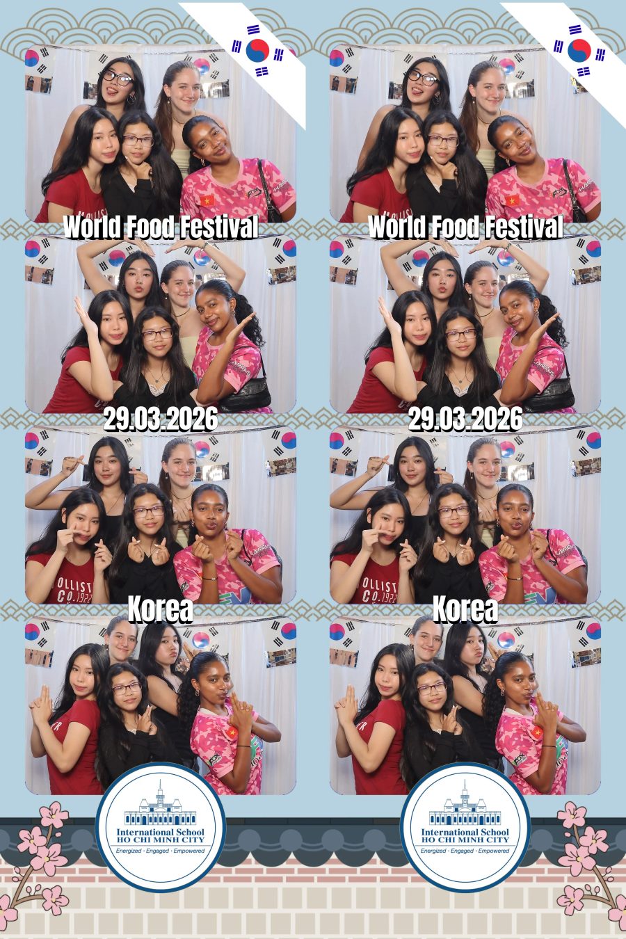 Chupbox Photobooth photos at International School HCMC (ISHCMC)