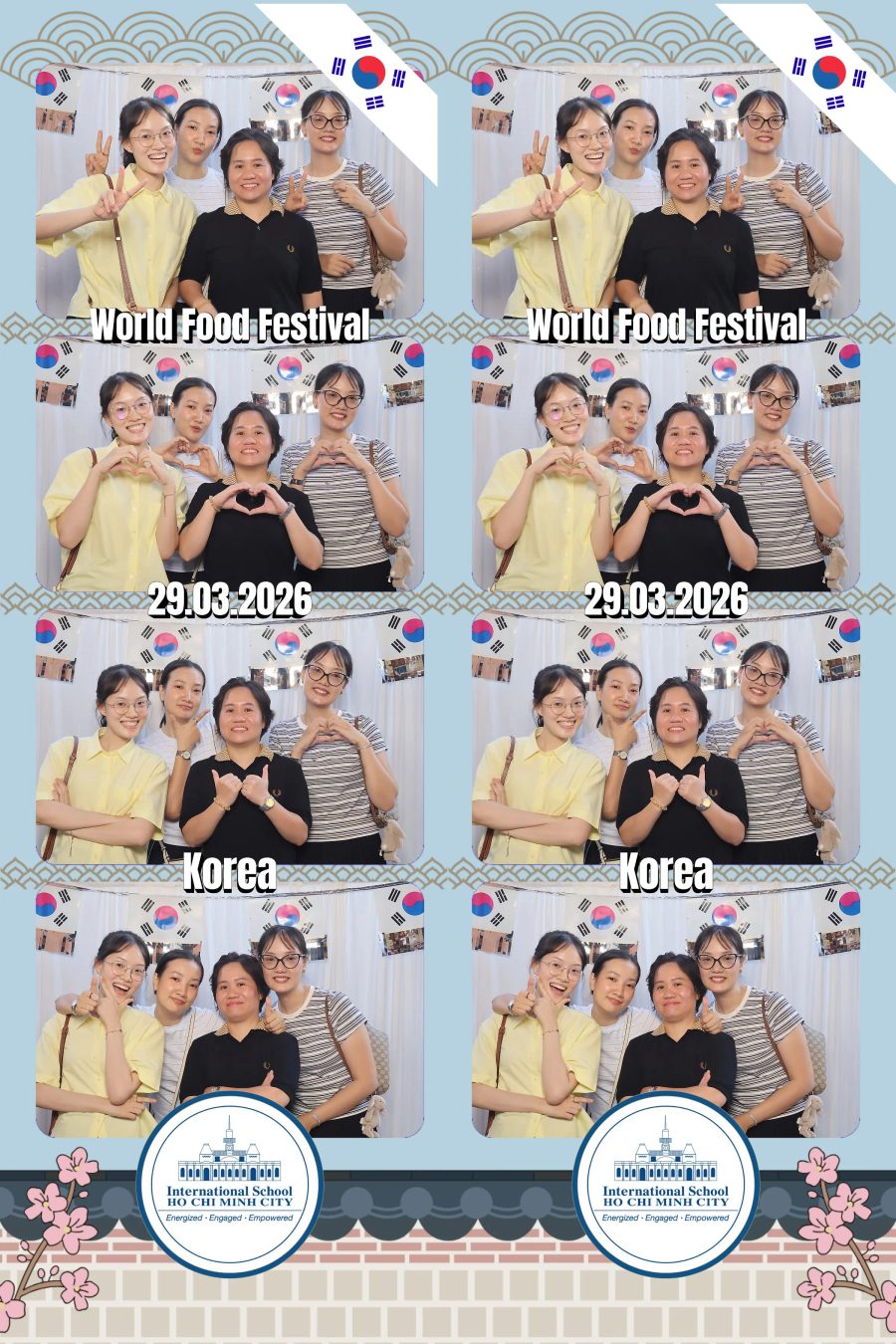 Chupbox Photobooth photos at International School HCMC (ISHCMC)