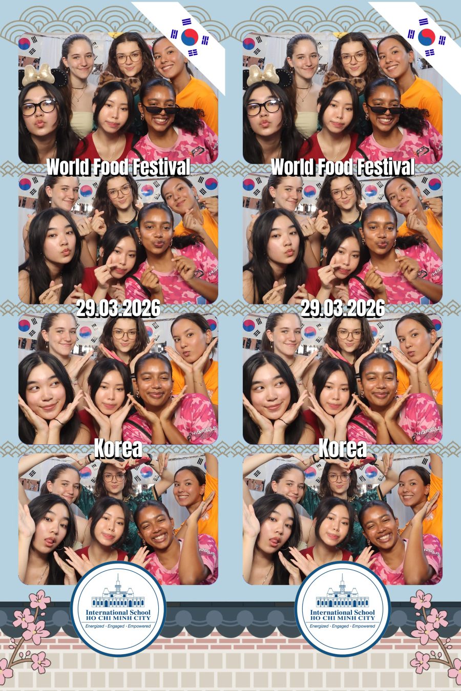 Chupbox Photobooth photos at International School HCMC (ISHCMC)