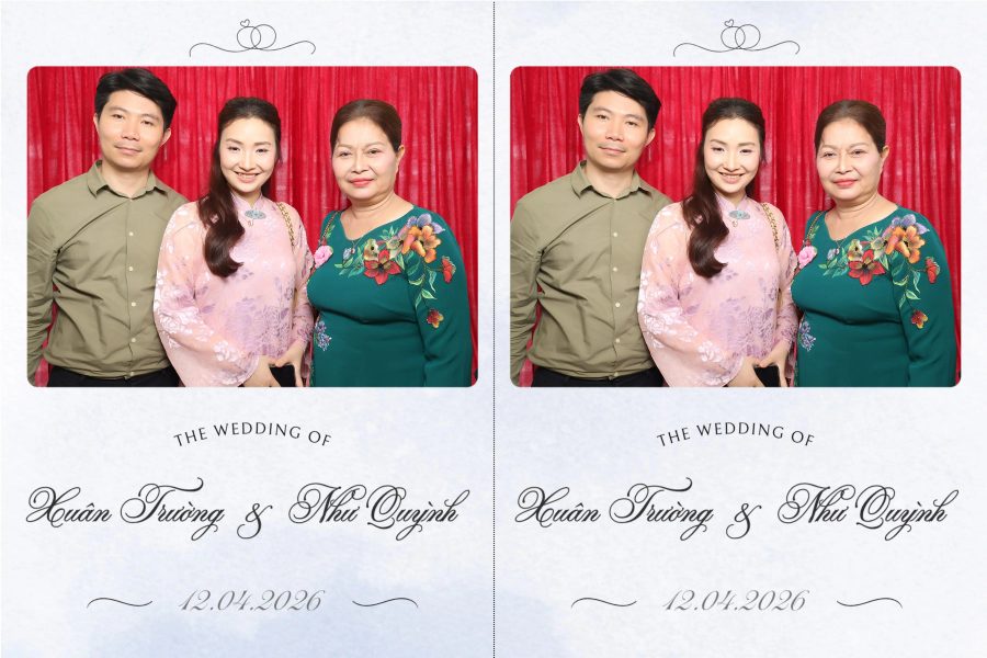 Chupbox Wedding Photobooth for Truong & Quynh at Luxury Palace