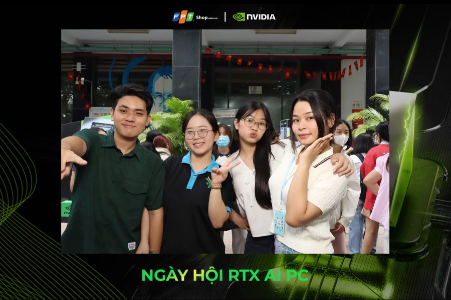 Chupbox Photobooth activity for Nvidia Promotion at University of Economics and Law