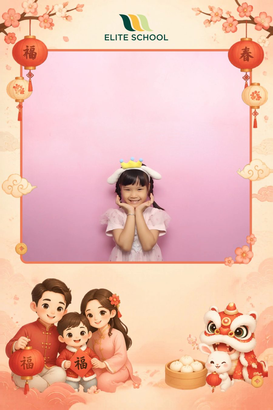 Chupbox Photobooth for Family day at Elite School Binh Duong