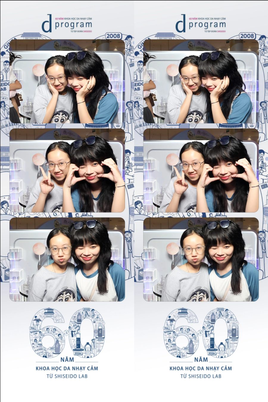 D program by Shiseido 60th Anniversary Promotion at Aeon Mall Tân Phú