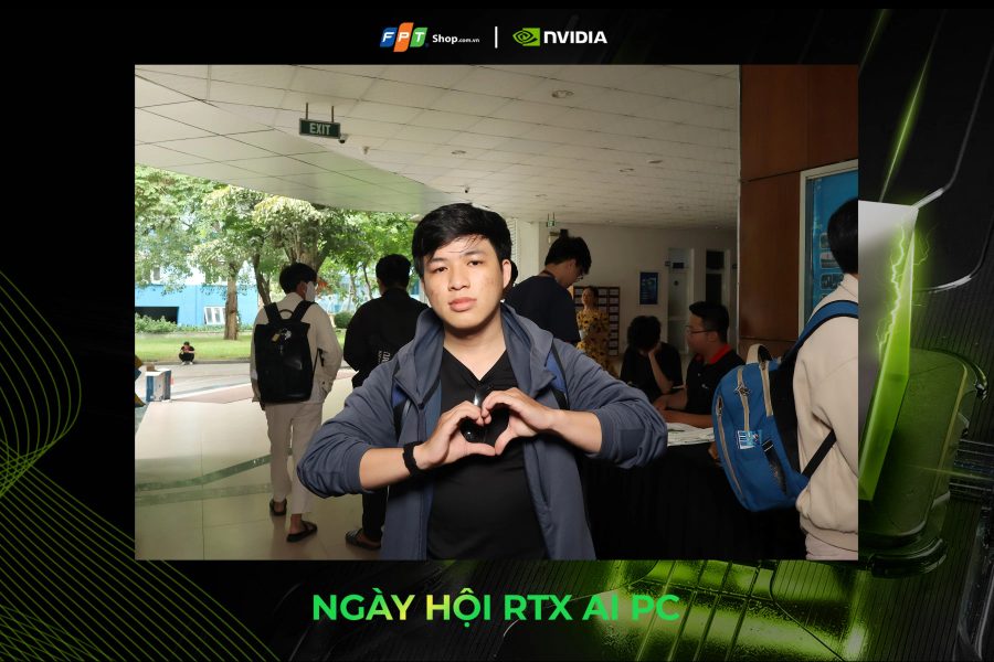 Chupbox Photobooth activity for Nvidia Promotion at University of Information Technology