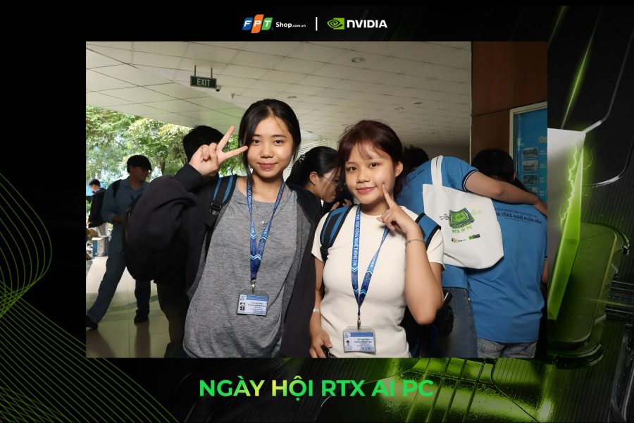 Chupbox Photobooth activity for Nvidia Promotion at University of Information Technology