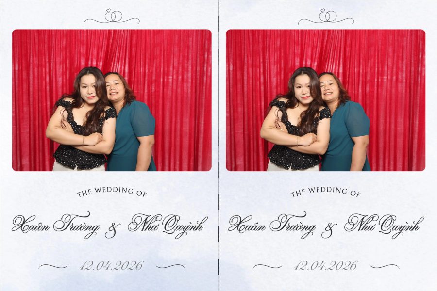 Chupbox Wedding Photobooth for Truong & Quynh at Luxury Palace