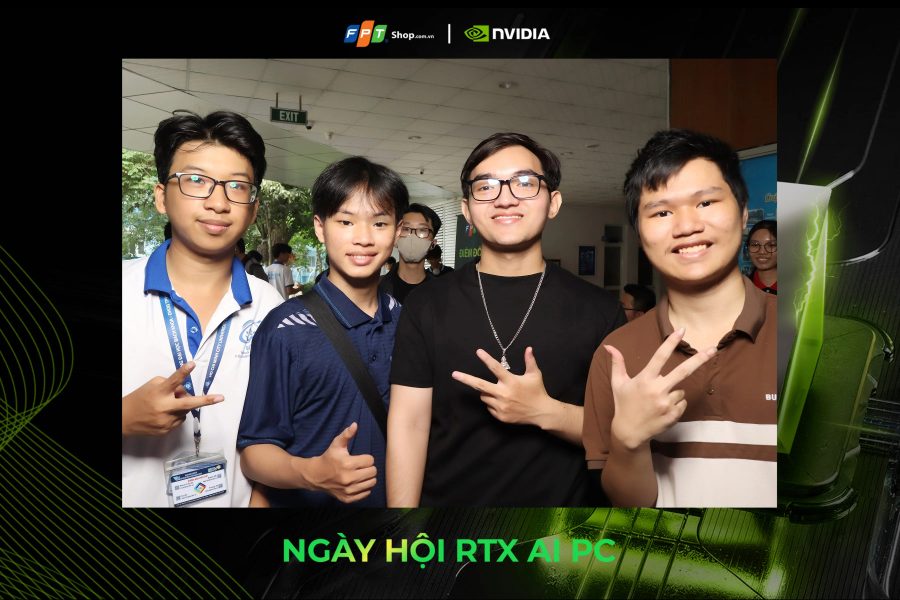 Chupbox Photobooth activity for Nvidia Promotion at University of Information Technology