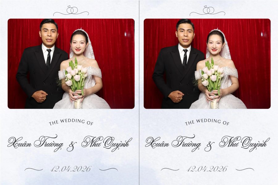 Chupbox Wedding Photobooth for Truong & Quynh at Luxury Palace