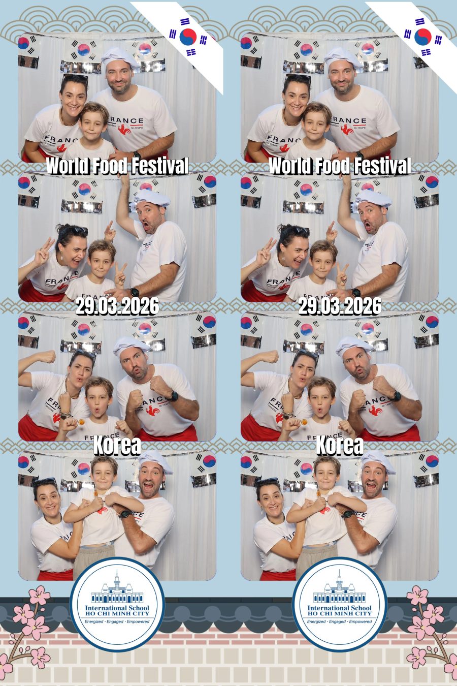 Chupbox Photobooth photos at International School HCMC (ISHCMC)