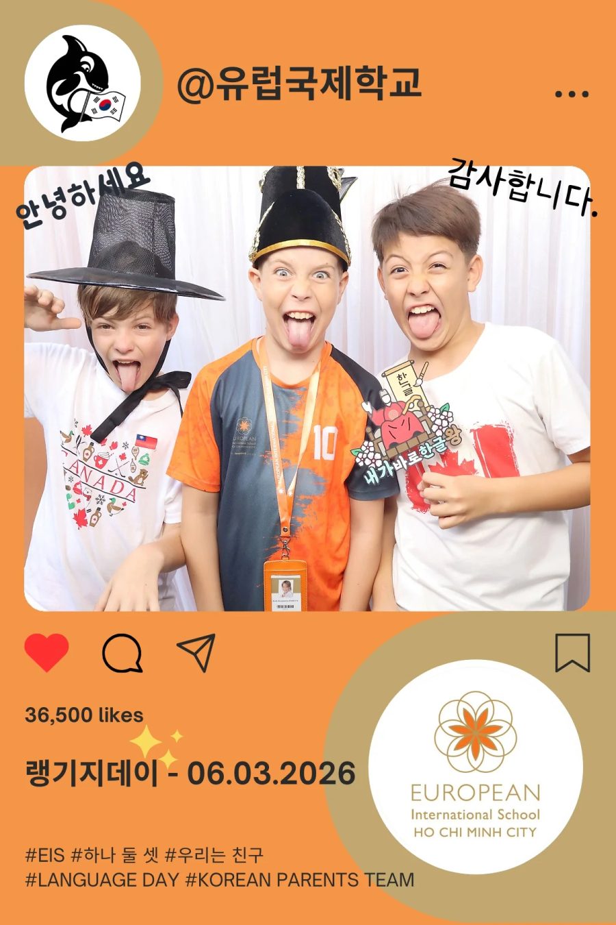 Language Day 2026 at European International School (EIS) in Ho Chi Minh City