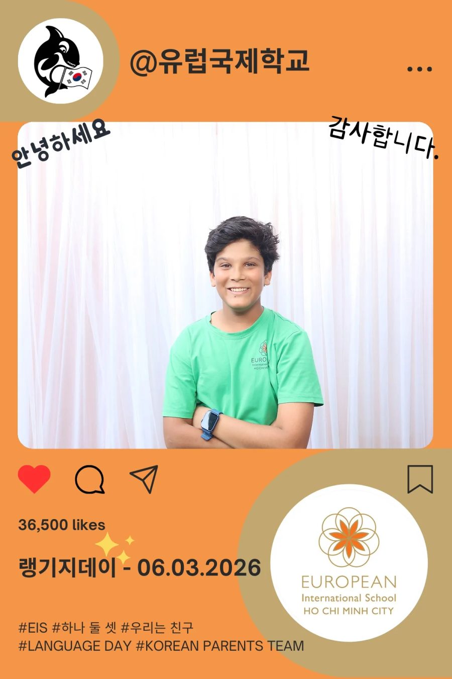 Language Day 2026 at European International School (EIS) in Ho Chi Minh City