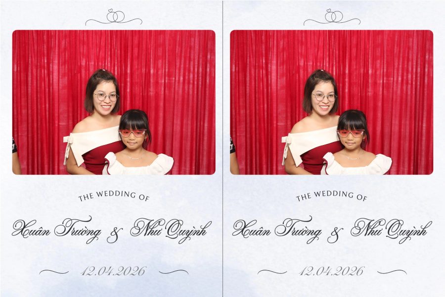 Chupbox Wedding Photobooth for Truong & Quynh at Luxury Palace