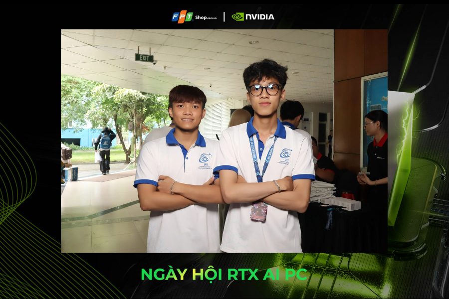 Chupbox Photobooth activity for Nvidia Promotion at University of Information Technology