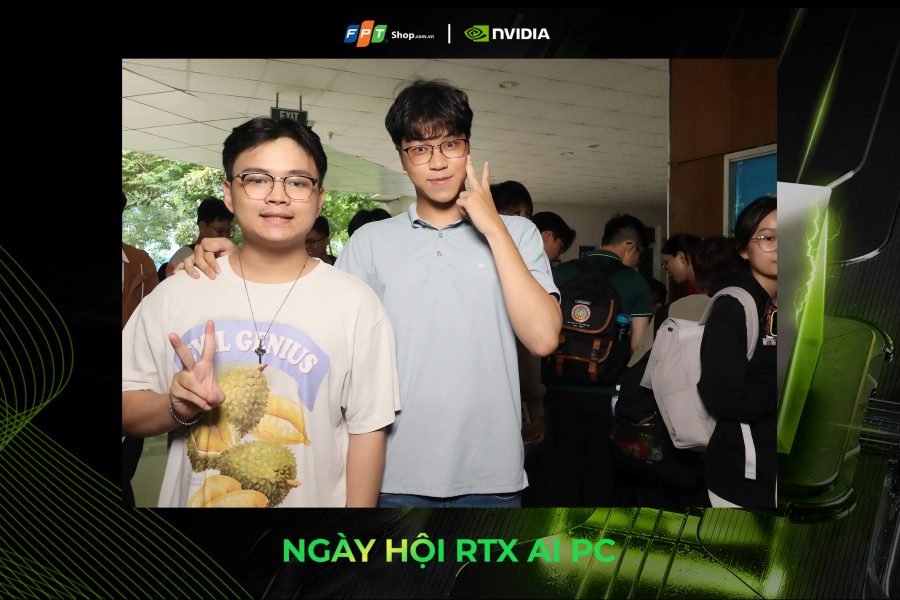 Chupbox Photobooth activity for Nvidia Promotion at University of Information Technology