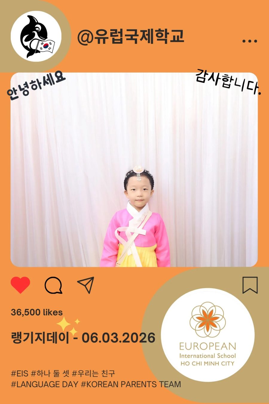 Language Day 2026 at European International School (EIS) in Ho Chi Minh City