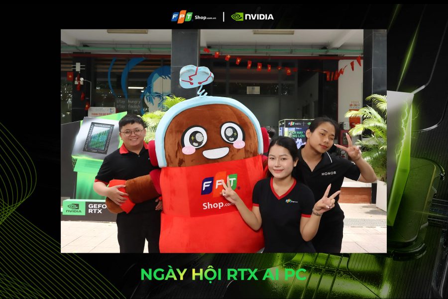 Chupbox Photobooth activity for Nvidia Promotion at University of Economics and Law