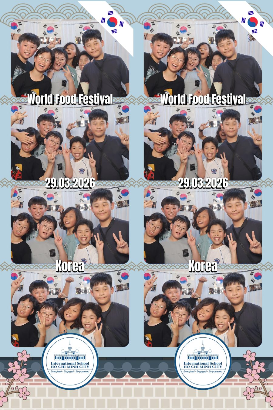 Chupbox Photobooth photos at International School HCMC (ISHCMC)