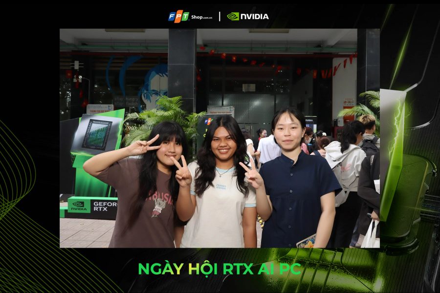 Chupbox Photobooth activity for Nvidia Promotion at University of Economics and Law