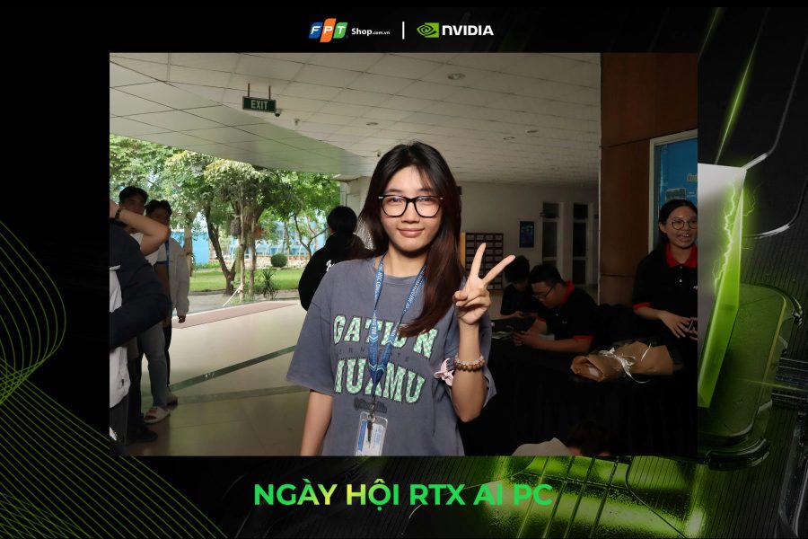 Chupbox Photobooth activity for Nvidia Promotion at University of Information Technology