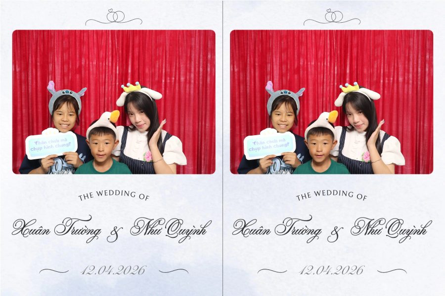 Chupbox Wedding Photobooth for Truong & Quynh at Luxury Palace