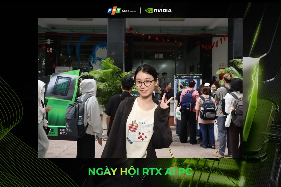 Chupbox Photobooth activity for Nvidia Promotion at University of Economics and Law