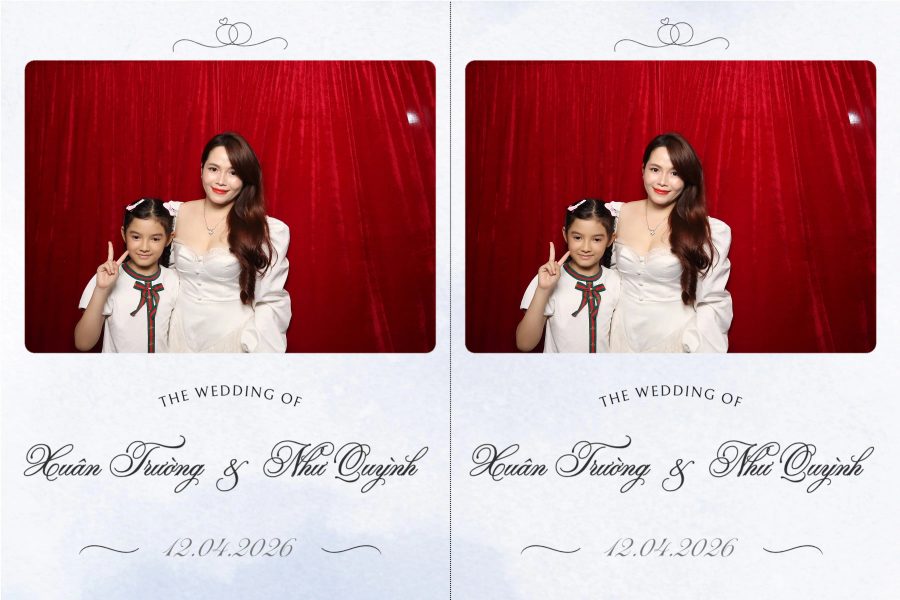Chupbox Wedding Photobooth for Truong & Quynh at Luxury Palace