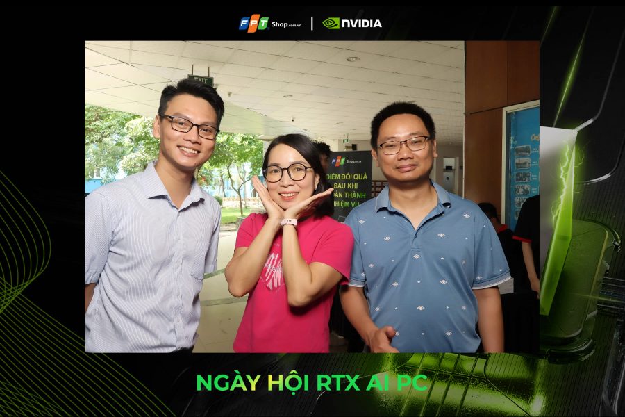 Chupbox Photobooth activity for Nvidia Promotion at University of Information Technology