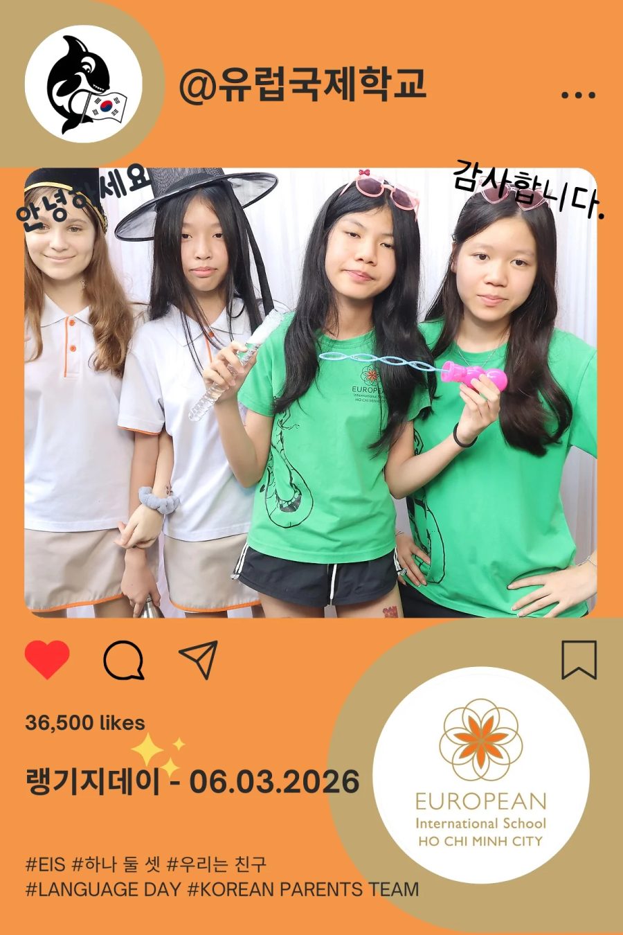 Language Day 2026 at European International School (EIS) in Ho Chi Minh City