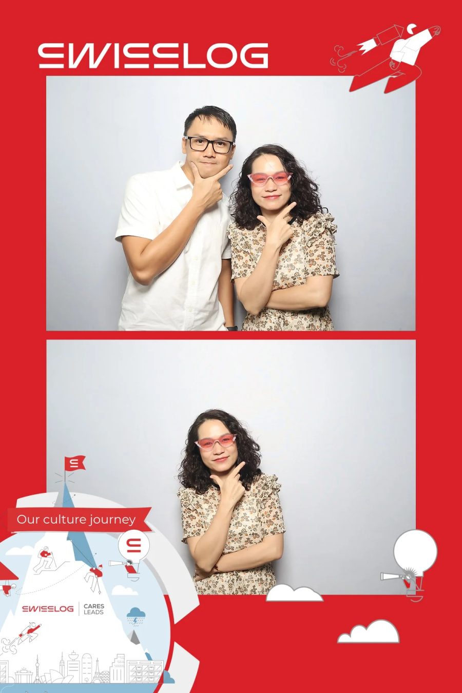 Chupbox Photobooth for Swisslog Year-end Party 2026 by Kuka Vietnam