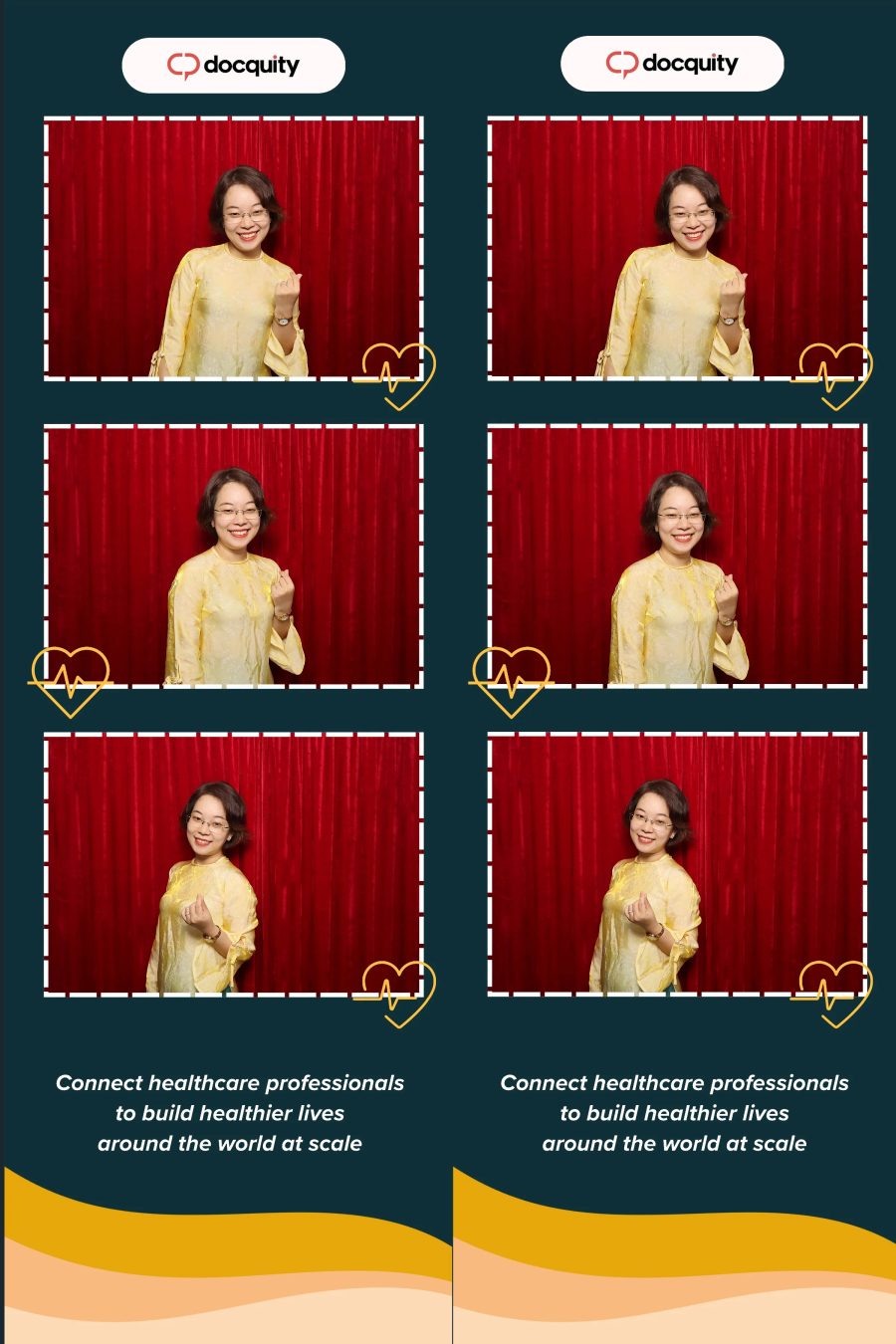 Chupbox Photobooth operation at Docquity company event